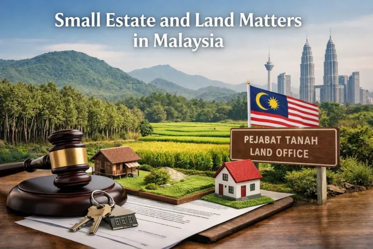 Small estate and land matters in Malaysia