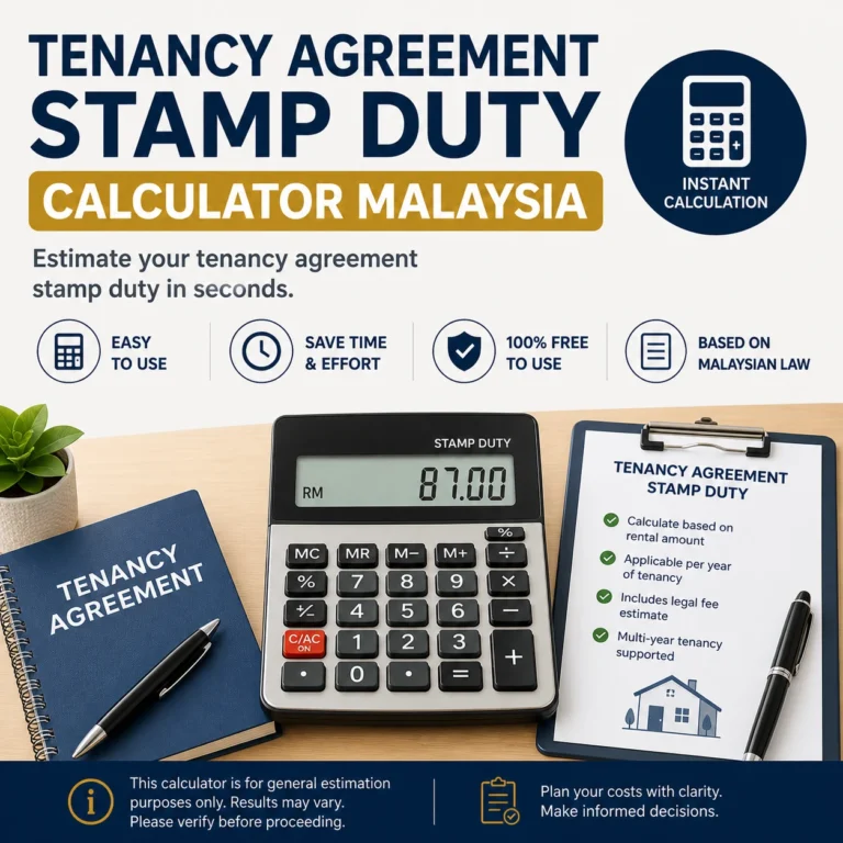 tenancy agreement stamp duty calculator malaysia